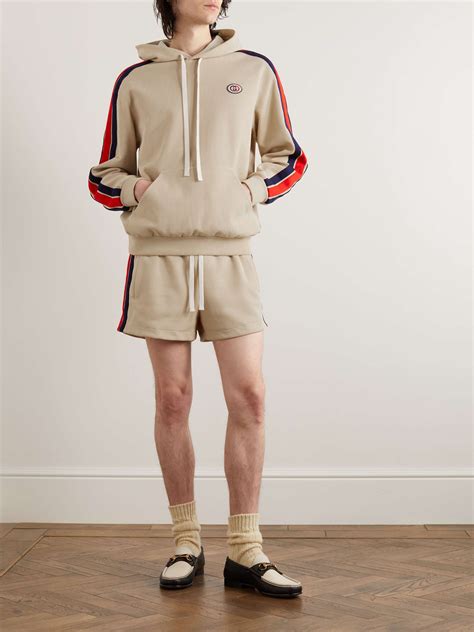 gucci mustard hoodie|mr porter Gucci hoodie.